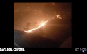 Santa Rosa CA wild fires 2017