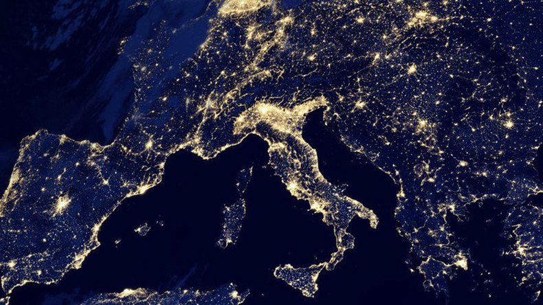 ESA Satalite FIre in the Sky Europe Image: NASA Earth Observatory / AFP