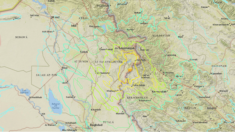 Iran Earthquake 11-12-2017