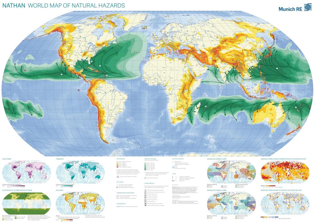 Natural Hazard World&nbsp;Map