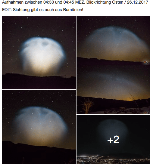 Sky Lights Austria 12-26-2017