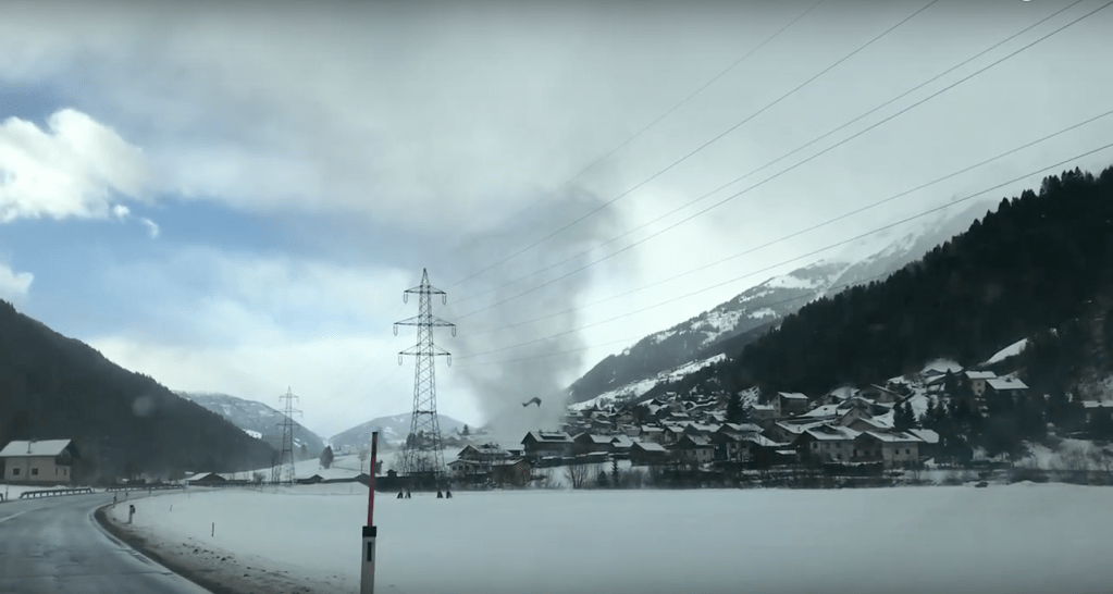 Snow Tornado in&nbsp;Austria
