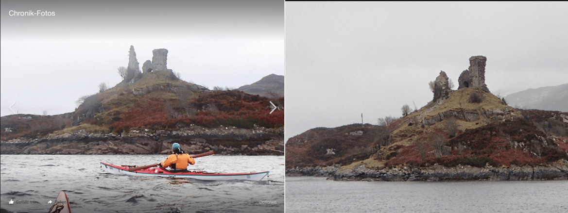  Castle Maol Scottland Lightning