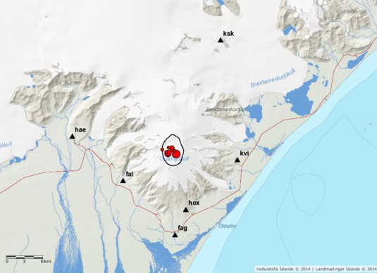 M3.6 earthquake hits Öræfajökull volcano, the largest on&nbsp;record
