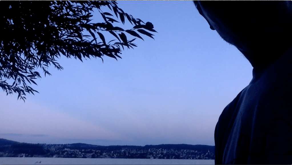 AGAIN. “Sun” rays from the East at&nbsp;sunset.