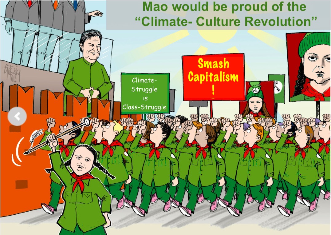 Climate-Culture Revolution, Illustration: expresszeitung.com