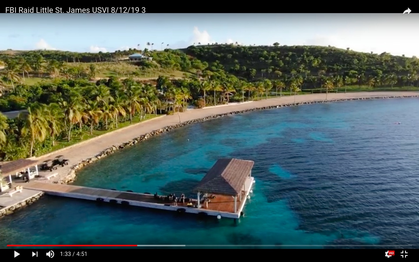 Jeffrey Epstein "Pedo-Island" boat landing