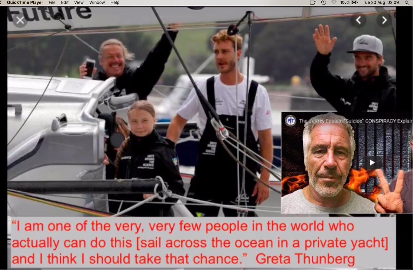 Greta Thunberg yacht Boris Herrmann and Pierre Casiraghi, grandson of Monaco’s late Prince Ranier III