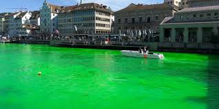 Limmat Zurich uranine extinction Sep 10 2019