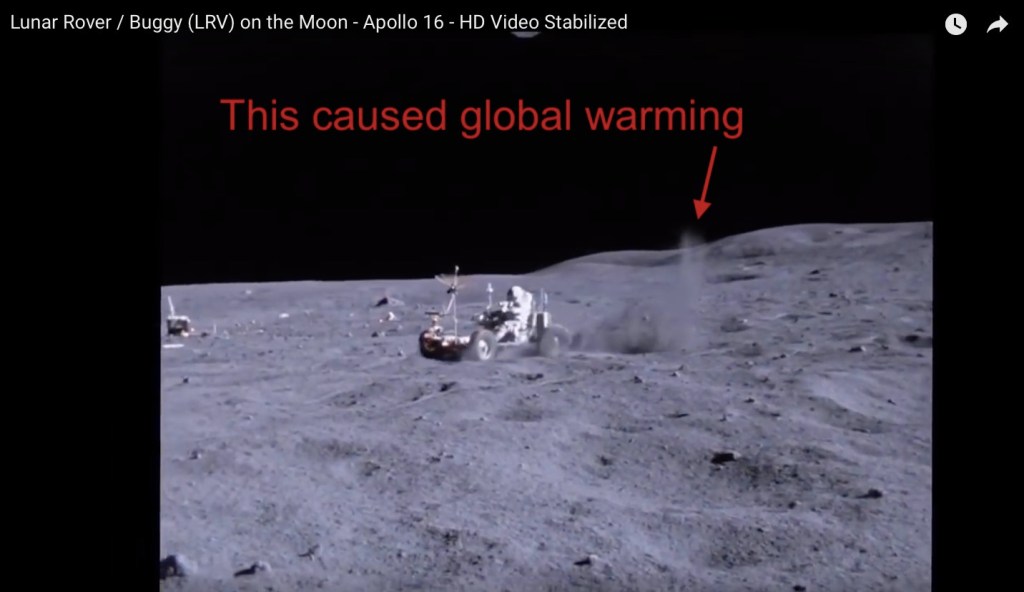 Lunatic Scientists say Global Warming on the Moon was&nbsp;Man-Made