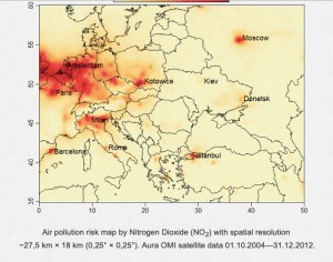 Ait pollution NO2 2004-2012