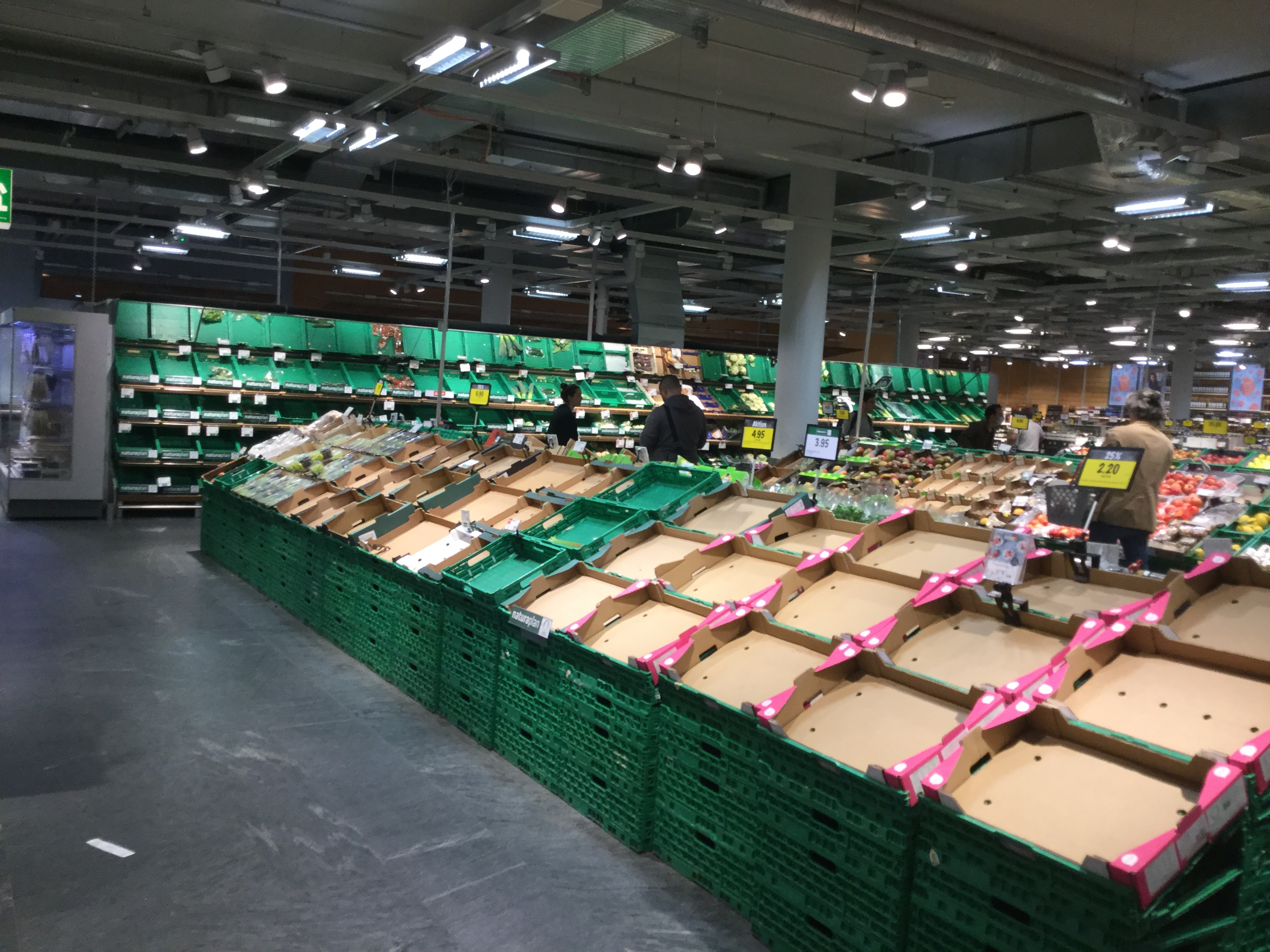 food shortages Zurich Switzerland