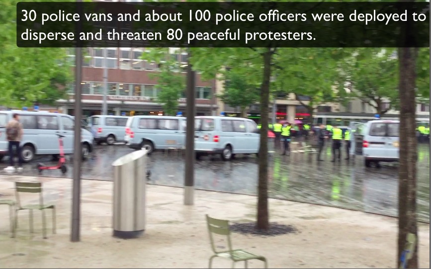 Zurich Police demonstrates: It’s about Prevention of Free Speech, not about “Prevention of Infections.”