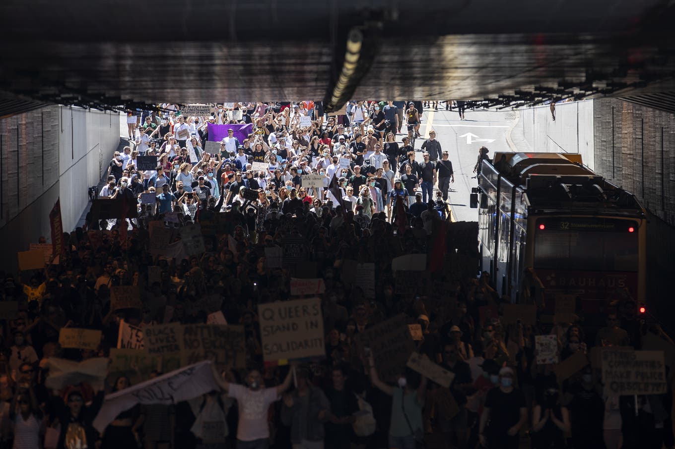 Zurich 6-1- 2020 Black Lives Matter