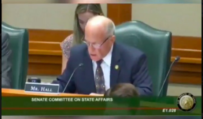 30 PEOPLE A DAY DYING FROM A COVID VACCINE. USA – SENATE COMMITTEE OF STATE AFAIRS – MR&nbsp;HALL