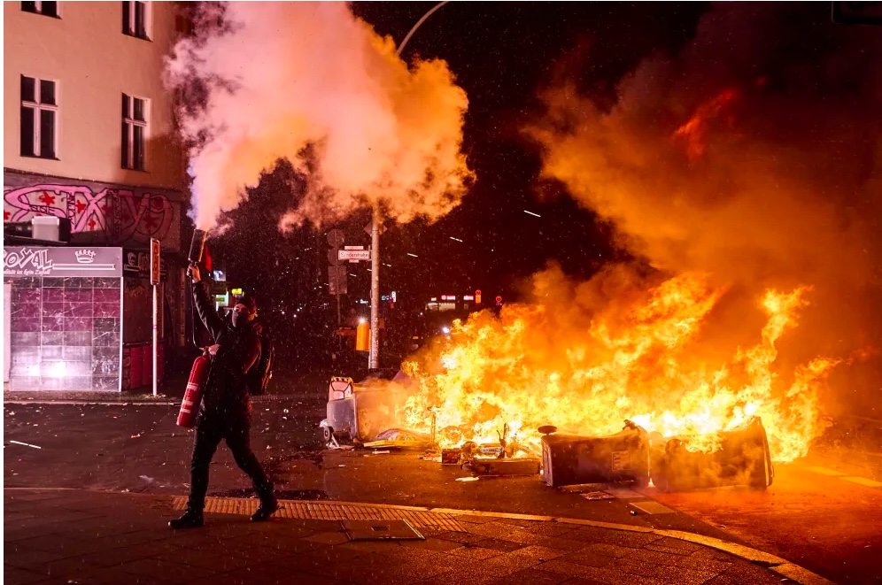 Germany new escalation in “War-like scenes” at New Years&nbsp;Eye