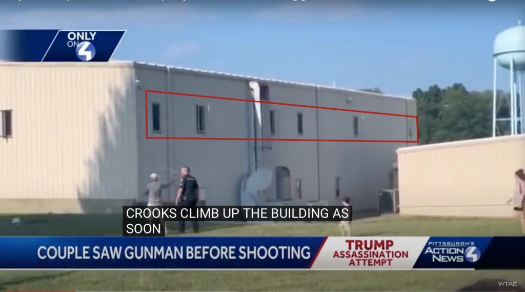 ASSASSIN EYE-WITNESS: Police Are Lying about Rooftop Confrontation of Alleged Sniper – “The Guys on the Second Floor Were Watching – But They Didn’t Do Anything!”